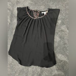 Black blouse by Lauren Conrad XS